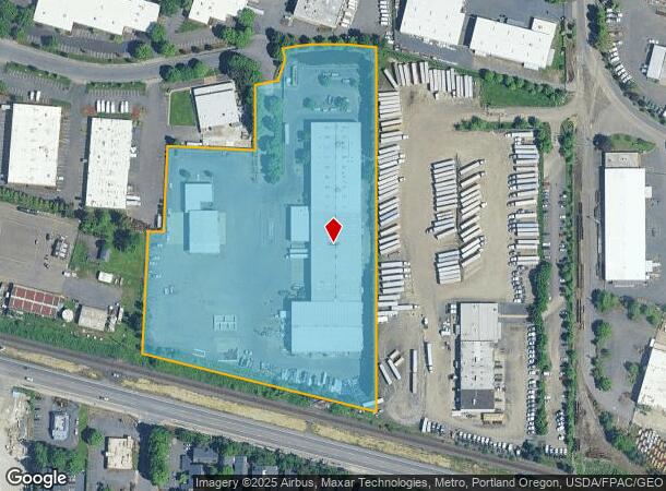  12820 Ne Marx St, Portland, OR Parcel Map