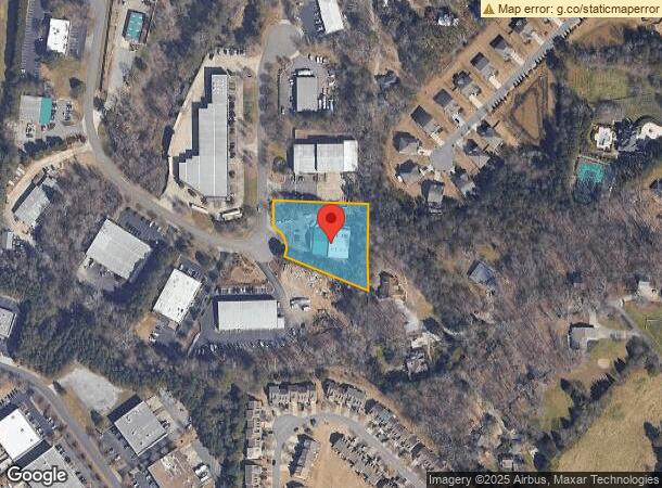  2210 Justin Trl, Alpharetta, GA Parcel Map