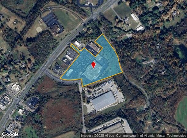 3970 Valley Gateway Blvd, Roanoke, VA Parcel Map