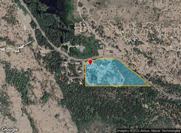  5587 Highway 158, June Lake, CA Parcel Map