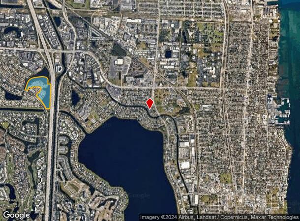  3590 Village Blvd, West Palm Beach, FL Parcel Map