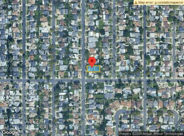  7008 Encino Ave, Van Nuys, CA Parcel Map