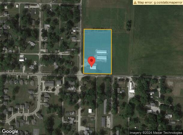  404 Garfield St, Pana, IL Parcel Map