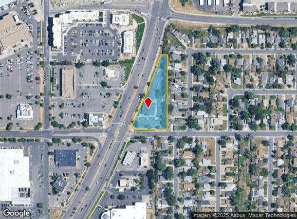  7203 W 55Th Ave, Arvada, CO Parcel Map