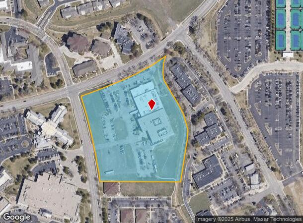 701 Centre Ave, Fort Collins, CO Parcel Map
