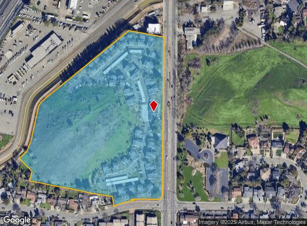 3001 N Texas St, Fairfield, CA Parcel Map