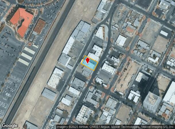 818 S Main St, Las Vegas, NV Parcel Map