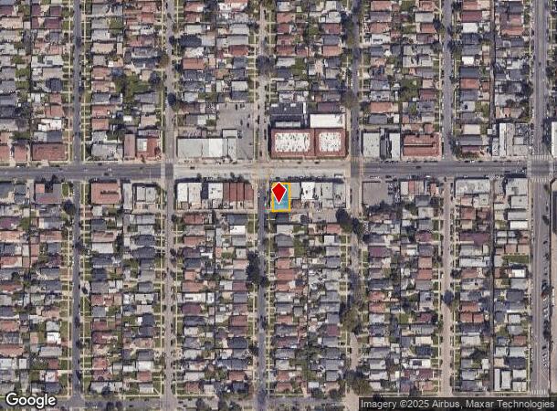  2628 W 54Th St, Los Angeles, CA Parcel Map