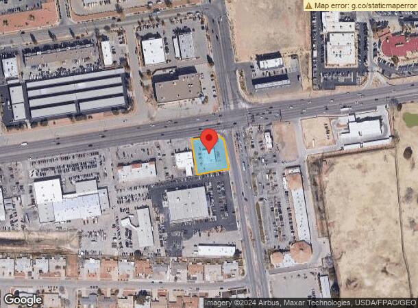  8726 Montana Ave, El Paso, TX Parcel Map