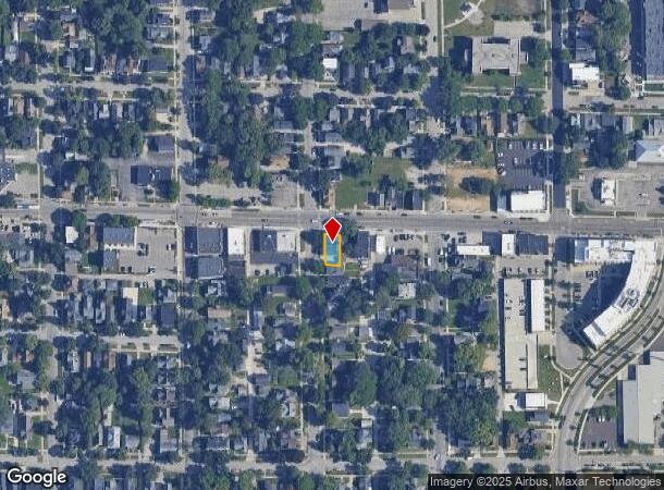  724 Fulton St W, Grand Rapids, MI Parcel Map