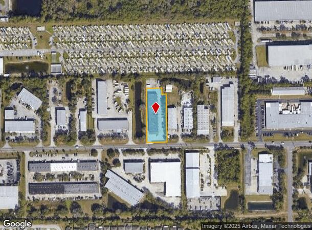  4000 Dow Rd, Melbourne, FL Parcel Map