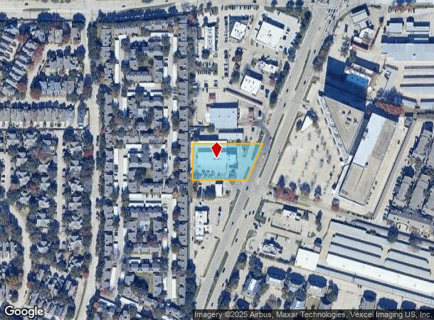 17899 Preston Rd, Dallas, TX Parcel Map