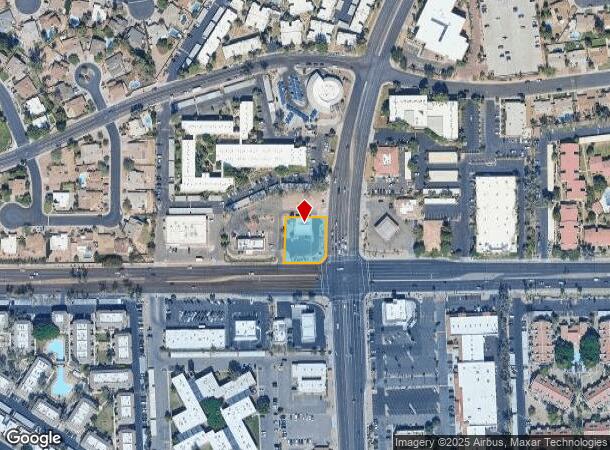  1214 W Baseline Rd, Mesa, AZ Parcel Map