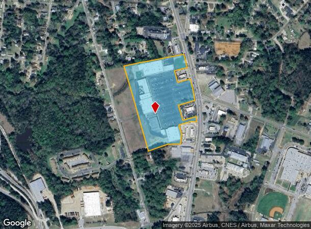 616 S Harris St, Sandersville, GA Parcel Map