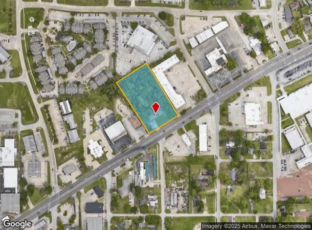  912 W Main St, Tomball, TX Parcel Map