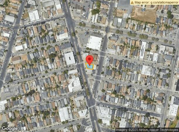  2558 San Pablo Ave, Oakland, CA Parcel Map