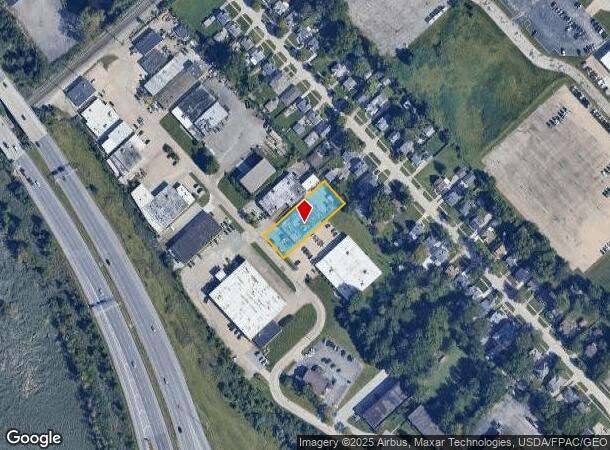  1363 E 286Th St, Wickliffe, OH Parcel Map