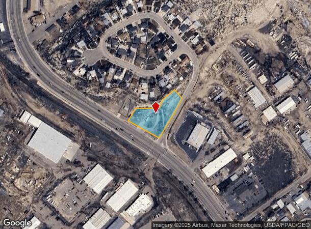  1100 Elk St, Rock Springs, WY Parcel Map