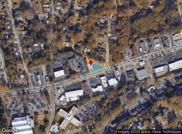 1086 Baxter St, Athens, GA Parcel Map