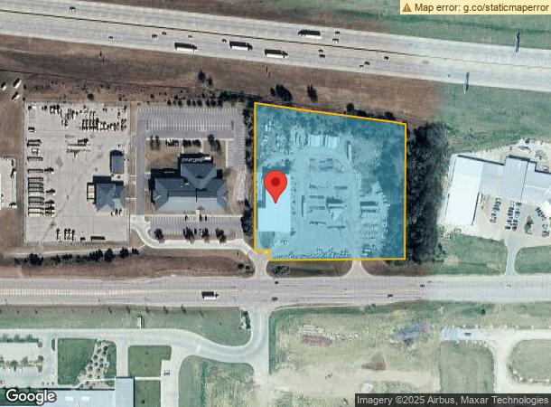  3600 W O St, Lincoln, NE Parcel Map