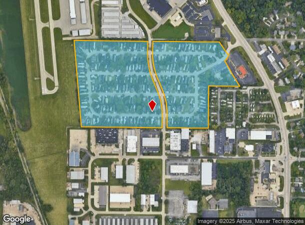 828 W Mactavish Rd, Peoria, IL Parcel Map