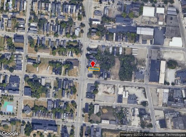  1808 Linn St, Cincinnati, OH Parcel Map