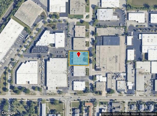 1820 Pickwick Ln, Glenview, IL Parcel Map