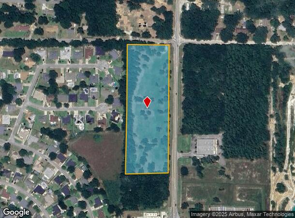 Garcon Point Rd, Milton, FL Parcel Map