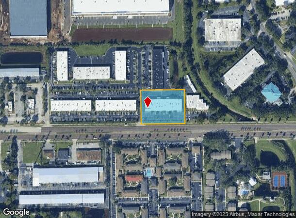 7103 University Blvd, Winter Park, FL Parcel Map