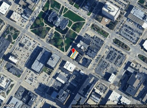 624 Adams St, Toledo, OH Parcel Map