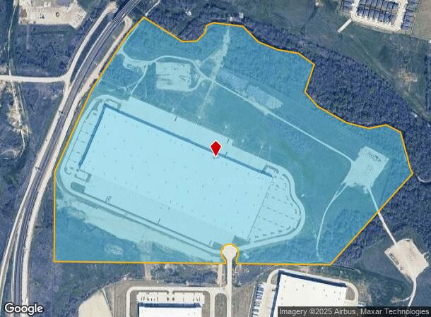  1100 Bold Ruler Rd, Justin, TX Parcel Map