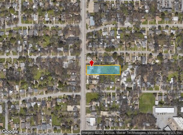 1712 N Beach St, Haltom City, TX Parcel Map