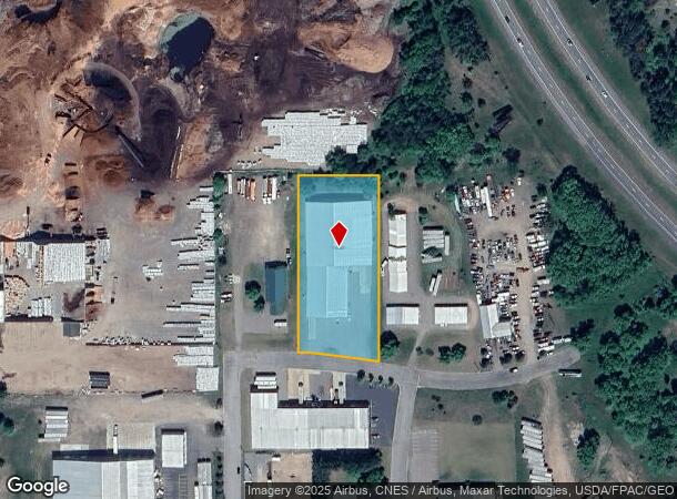 1614 10Th St S, Princeton, MN Parcel Map