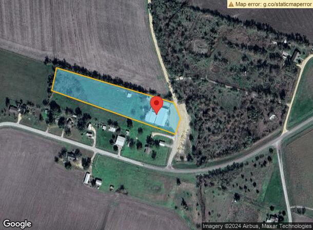  1616 Farmers Rd, Burlington, TX Parcel Map