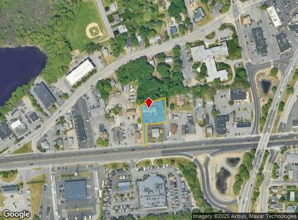  393 Worcester Rd, Framingham, MA Parcel Map