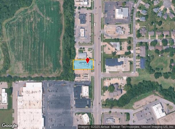  1115 Sw Wanamaker Rd, Topeka, KS Parcel Map