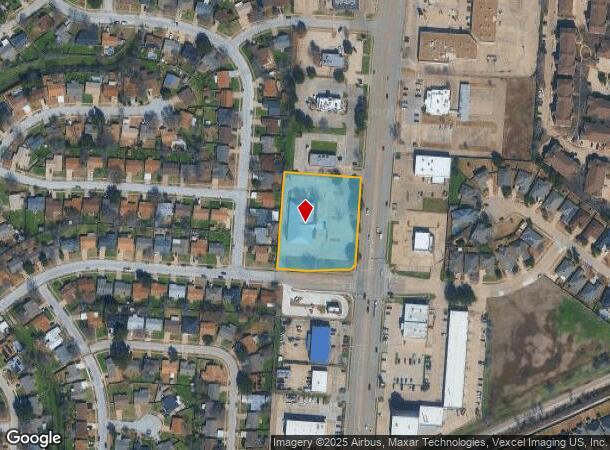  6001 Rufe Snow Dr, Fort Worth, TX Parcel Map