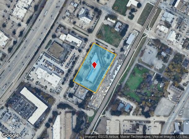  301 S Sherman St, Richardson, TX Parcel Map