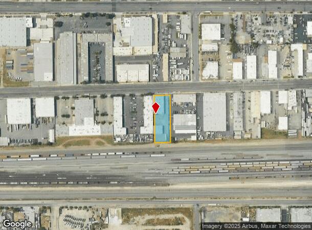1409 Brooks St, Ontario, CA Parcel Map