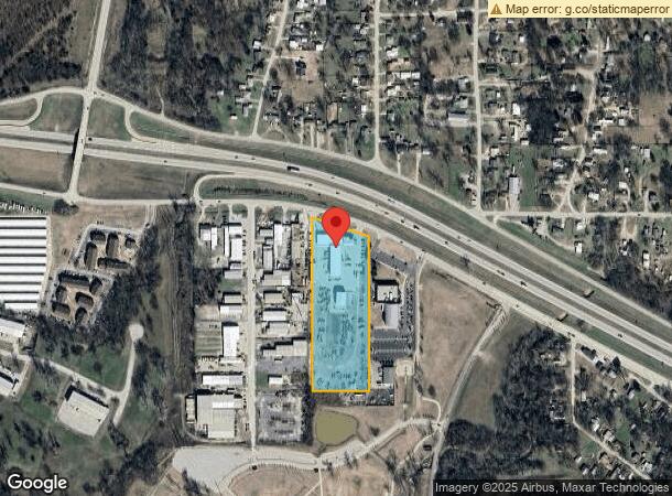  1100 W Wekiwa Rd, Sand Springs, OK Parcel Map