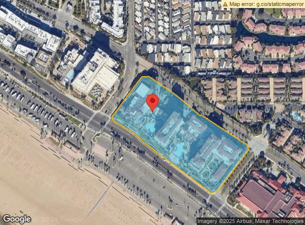  21100 Pacific Coast Hwy, Huntington Beach, CA Parcel Map