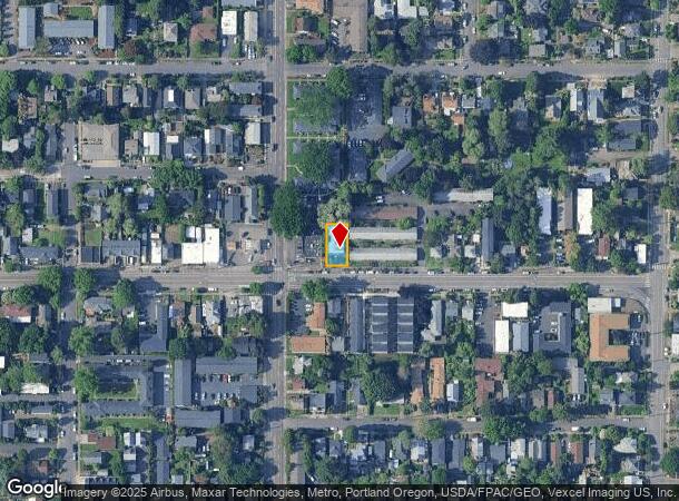  3923 Se Gladstone St, Portland, OR Parcel Map