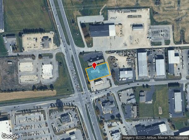 2421 N Morton St, Franklin, IN Parcel Map