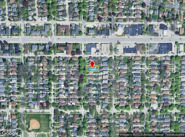  2648 Lefeber Ave, Milwaukee, WI Parcel Map