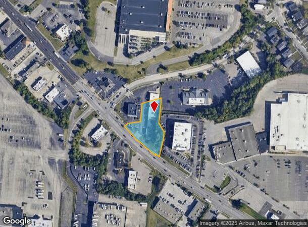  6210 Glenway Ave, Cincinnati, OH Parcel Map