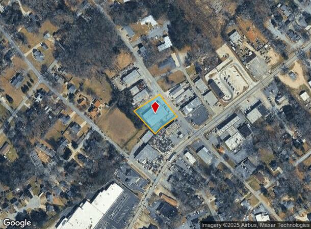 10 W Williams St, Winder, GA Parcel Map