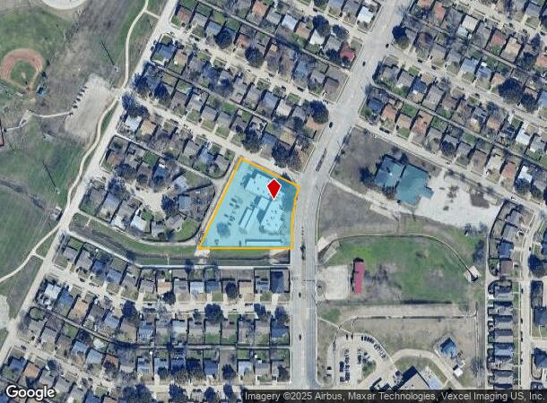 6600 Paige Rd, The Colony, TX Parcel Map