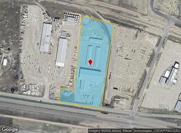  6360 E Yellowstone Hwy, Evansville, WY Parcel Map