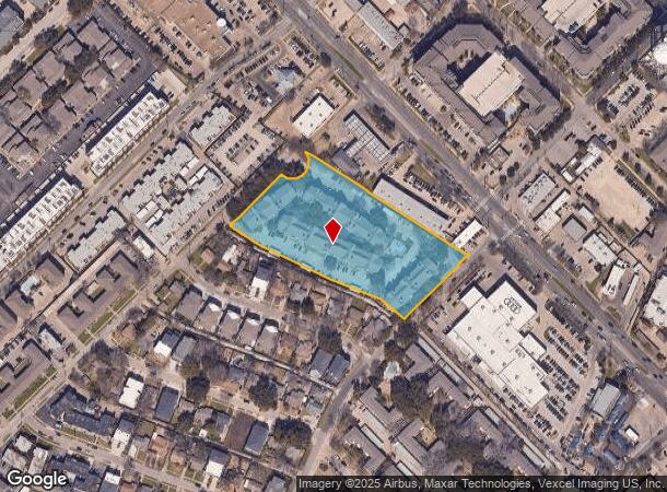 3443 Mahanna St, Dallas, TX Parcel Map