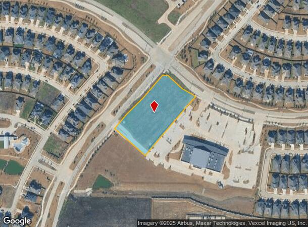  Legacy Dr, Prosper, TX Parcel Map